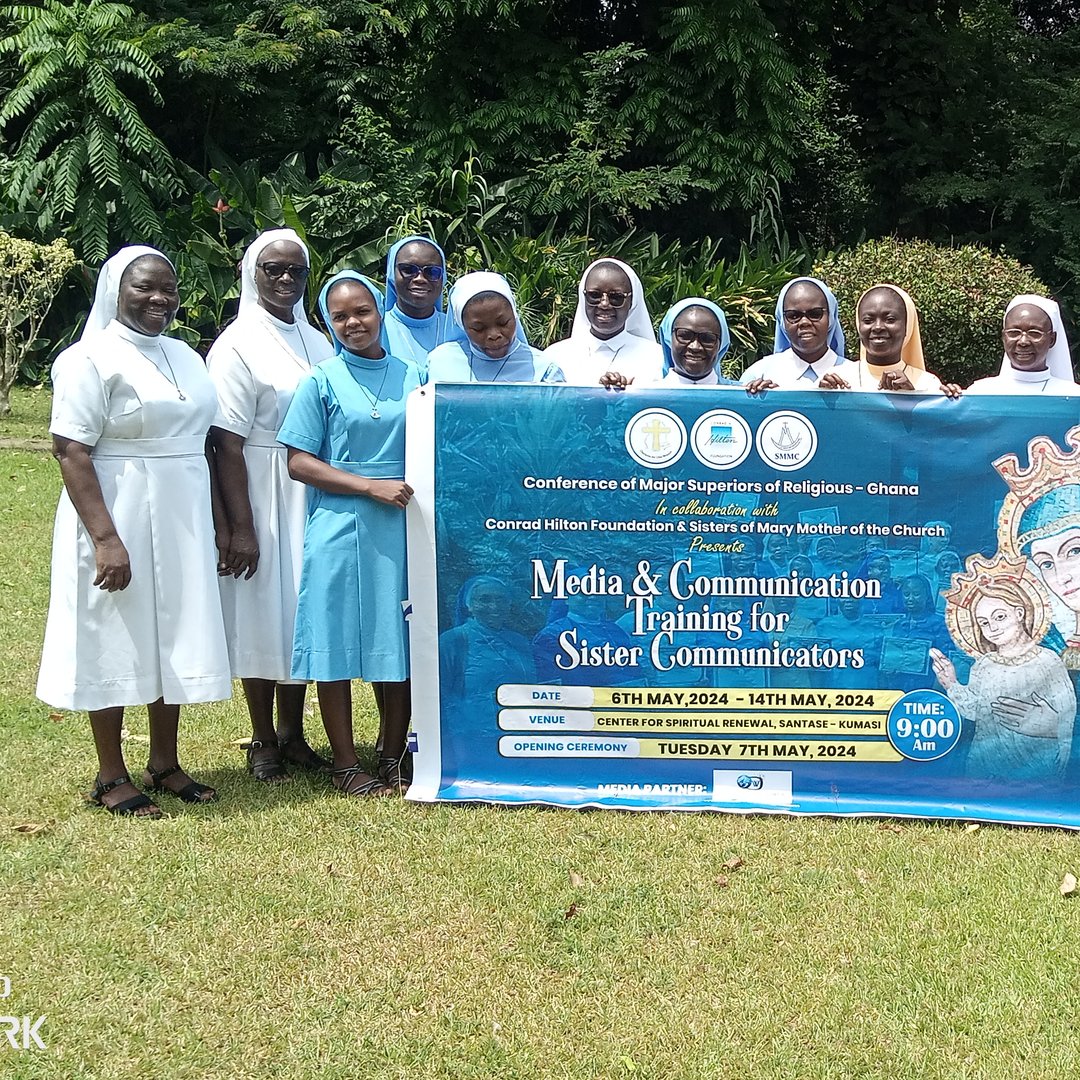 Sisters Communicators  Trained in Kumasi